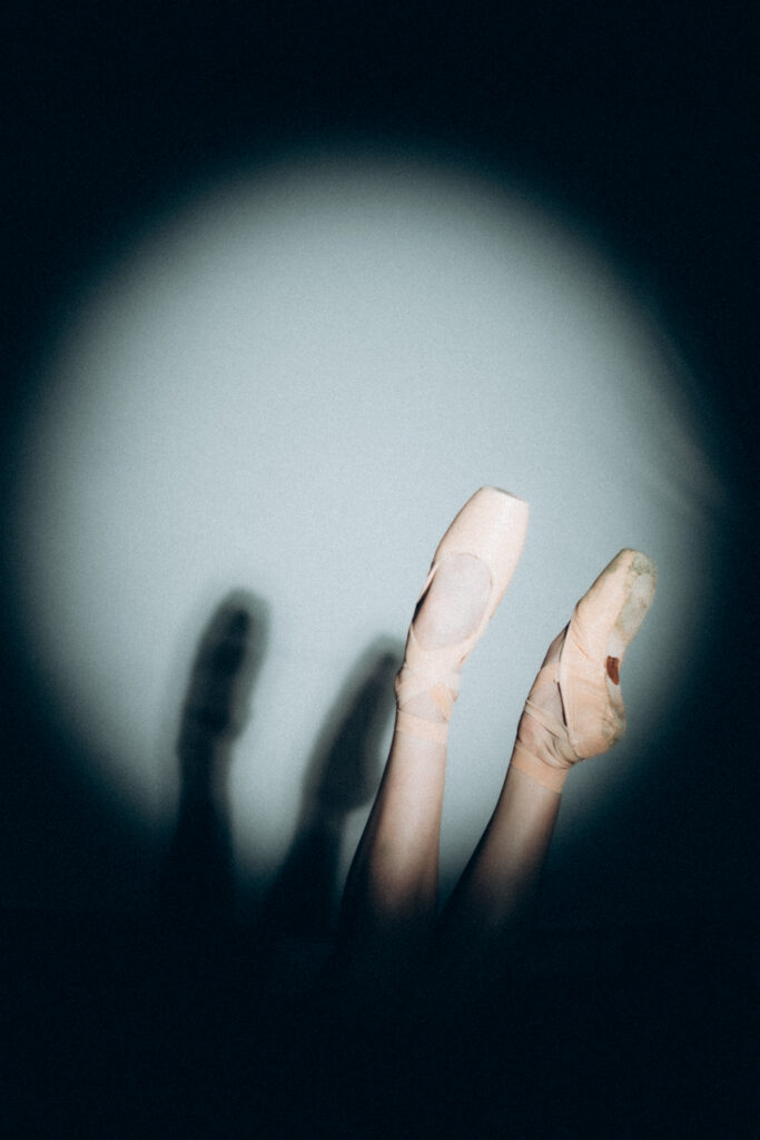 ballerina shoes photography